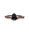 Girls Crew Star Wars Lord Vader Gunmetal Crystal Rings In Gray