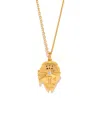 Girls Crew Star Wars Millennium Falcon Locket Gold Plated Necklace In Gold