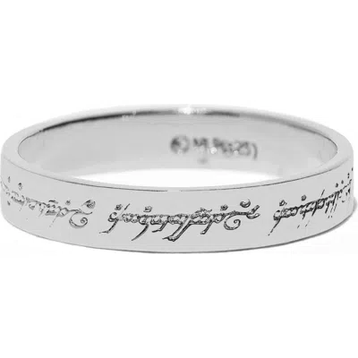Girls Crew The Lord Of The Rings The One Band Ring In Metallic
