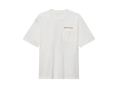Pre-owned Girls Don't Cry X Cherry Angel Classic Pocket T-shirt In White