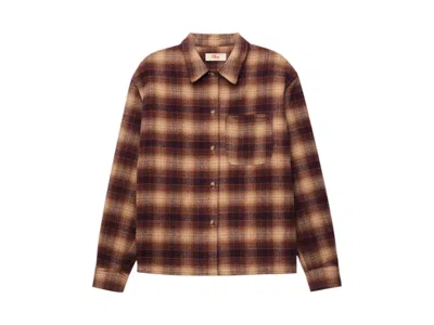 Pre-owned Girls Don't Cry X Cherry Western Flannel Shirt In Brown