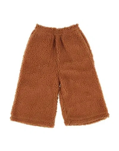 Giro Quadro Babies'  Toddler Girl Pants Camel Size 6 Polyester In Brown