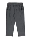 Giro Quadro Toddler Girl Pants Lead Size 6 Cotton, Polyester, Elastic Fibres In Grey