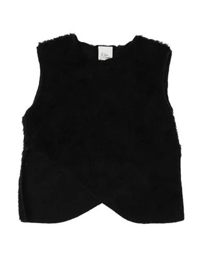 Giro Quadro Babies'  Toddler Girl Sweater Black Size 6 Polyester