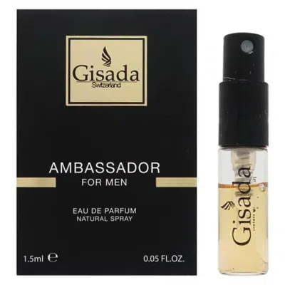 Gisada Men's Ambassador Edp Spray 0.05 oz Fragrances 7640164030449