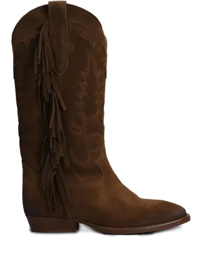 Gisel Moire 30mm Oklahoma Cowboy Boots
