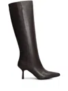 Gisel Moire Gilda High Heels Boots In Brown