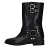 Gisel Moire ' Boots In Black