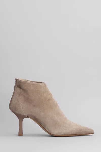 GISEL MOIRE GISEL MOIRE ELISE HIGH HEELS ANKLE BOOTS