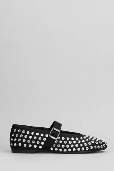 GISEL MOIRE GISEL MOIRE GOLD BALLET FLATS