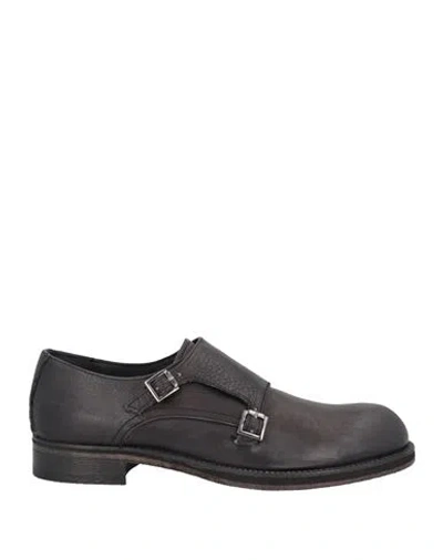 Gisel Moire Gisél Moiré Man Loafers Black Size 11 Leather