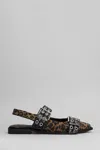Gisel Moire Saturno Ballet Flats