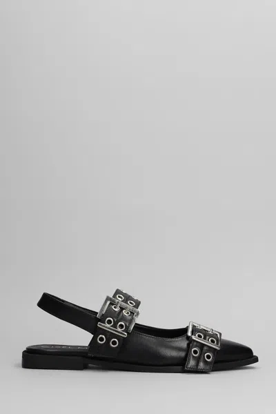 GISEL MOIRE GISEL MOIRE SATURNO BALLET FLATS