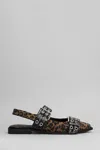 Gisel Moire Saturno Ballet Flats