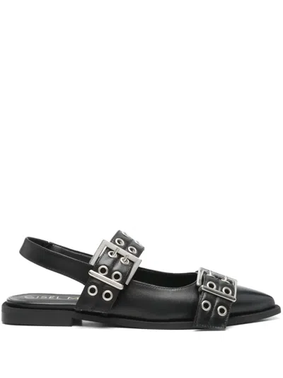 GISEL MOIRE SATURNO BALLET FLATS