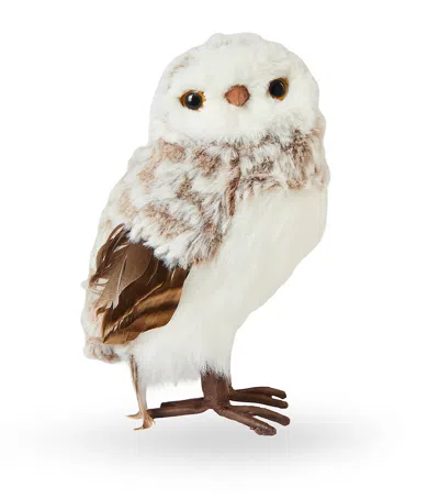 Gisela Graham Fabric Owl Ornament