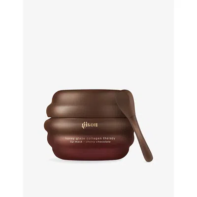 Gisou Cherry Chocolate Honey Glaze Limited-edition Lip Mask 15g In Brown