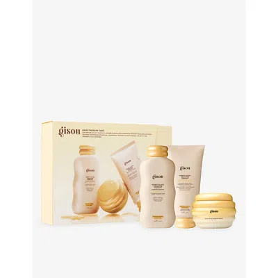 Gisou Hair Therapy Trio Set In Transparent