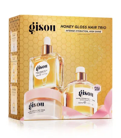 Gisou Honey Gloss Hair Trio Gift Set In Multi