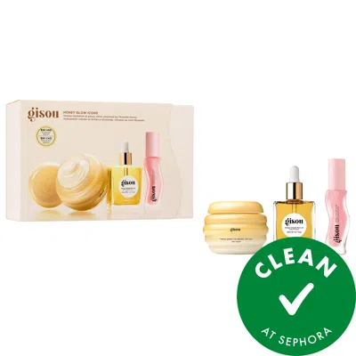 Gisou Honey Glow Icons Hair & Lip Set