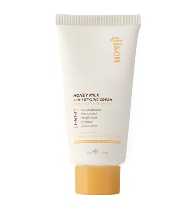 Gisou Honey Milk 5-in-1 Styling Cream In White