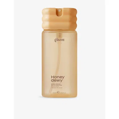 Gisou Womens Honey Dewy Honey Infused Hair And Body Mist 100ml In Green