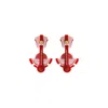 Gissa Bicalho Women's Acrylic Handmade Earring Long Buriti Pink In Pink