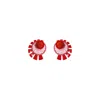 Gissa Bicalho Women's Acrylic Handmade Earring Sun Light Pink In Pink