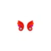 Gissa Bicalho Women's Acrylic Handmade Earring Xs Butterfly Red