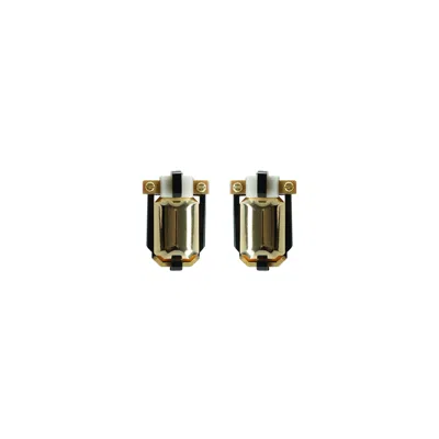 Gissa Bicalho Women's Black / Gold Earring Hex Deco Black In Multi