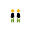 Gissa Bicalho Women's Earring Organic C Mustard