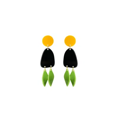 Gissa Bicalho Women's Earring Organic C Mustard