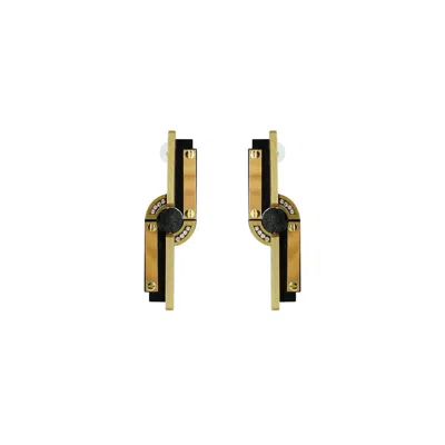 Gissa Bicalho Women's Earring Rotates Black