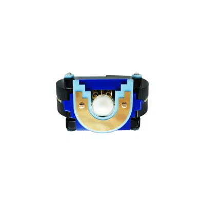 Gissa Bicalho Women's Handmade Acrylic Bracelet Maya Black & Baby Blue In Neutral