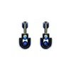 Gissa Bicalho Women's Handmade Acrylic Earring Pendant Orion - Blue