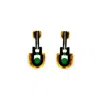 Gissa Bicalho Women's Handmade Acrylic Earring Pendant Orion - Green In Green