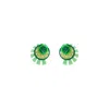 Gissa Bicalho Women's Acrylic Handmade Earring Sun Light Pale Green In Green