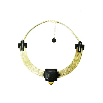 Gissa Bicalho Women's Necklace Minaret Black