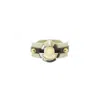 Gissa Bicalho Women's Neutrals Acrylic Handmade Bracelet Buriti Kahki In Green