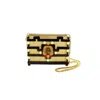 Gissa Bicalho Women's Neutrals / Black Acrylic Handmade Bag Clutch Marajo Black In Black