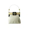 Gissa Bicalho Women's Neutrals / Gold Handmade Acrylic Bag Dune
