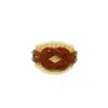 Gissa Bicalho Women's Neutrals Handmade Acrylic Bracelet Ybyra Cream