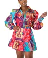 Giti Wholesale Two Piece Skirt Set In Multi In Multi