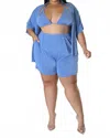 Giti Wholesale Women's Jasmine Set In Blue In Blue