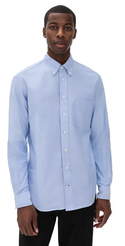 Gitman Vintage Classic Oxford Shirt Blue