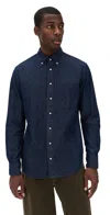 Gitman Vintage Indigo Denim Shirt Indigo In Blue
