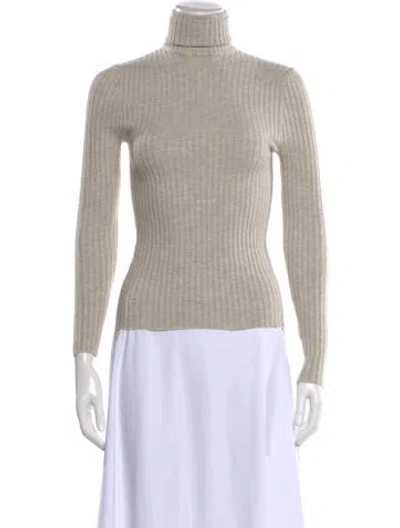 Pre-owned Giu Giu Turtleneck Sweater In Gray