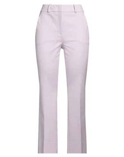 Giulia Dalle Piane Peserico Woman Pants Pink Size 10 Cotton, Elastane In Pink