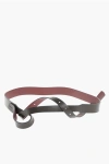 Giulia Maresca 30mm Reversible Iris Leather Belt