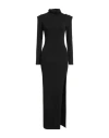 Giulia N Couture Couture Woman Maxi Dress Black Size M Viscose, Elastane In Black